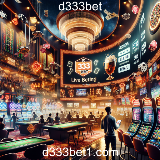 Apostas Ao Vivo: A Experiência Interativa no d333bet